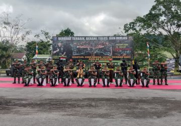 Dandim Mempawah Dampingi Pangdam XII/Tanjungpura Kunker Ke Yonzipur 6/Satya. Digdaya.