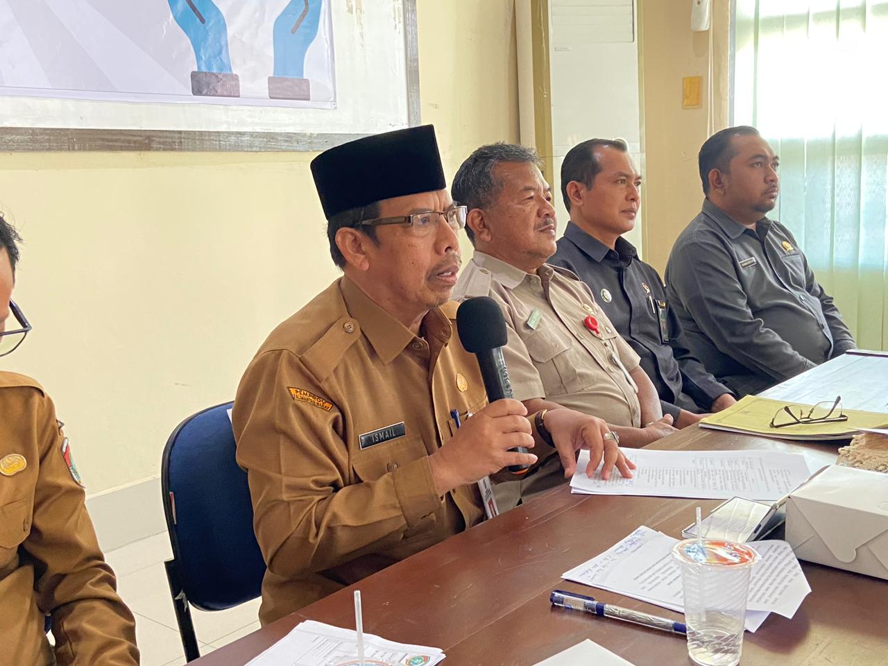 Sekda Kabupaten Mempawah,Ismail.